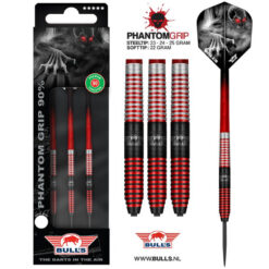 Bull's Phantom Grip Red PCT 90% Tungsten