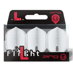 Alternative view of L-Style Champagne L3PRO Shape Flight Clear-White