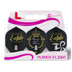 Alternative view of L-Style Signature Champagne Flight L1PRO Std. Fallon Sherrock V3.1 Black