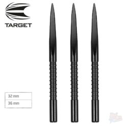 Target Fire Edge Point Black Grooved