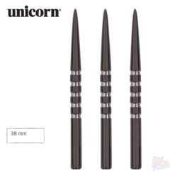 Unicorn Needle 5-ring Points Black 38 mm