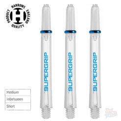 Harrows Supergrip Shafts Clear