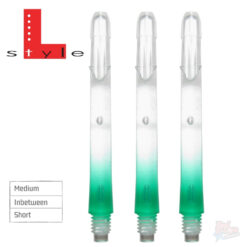 L-Style Two Tone L-Shaft Locked Clear Green