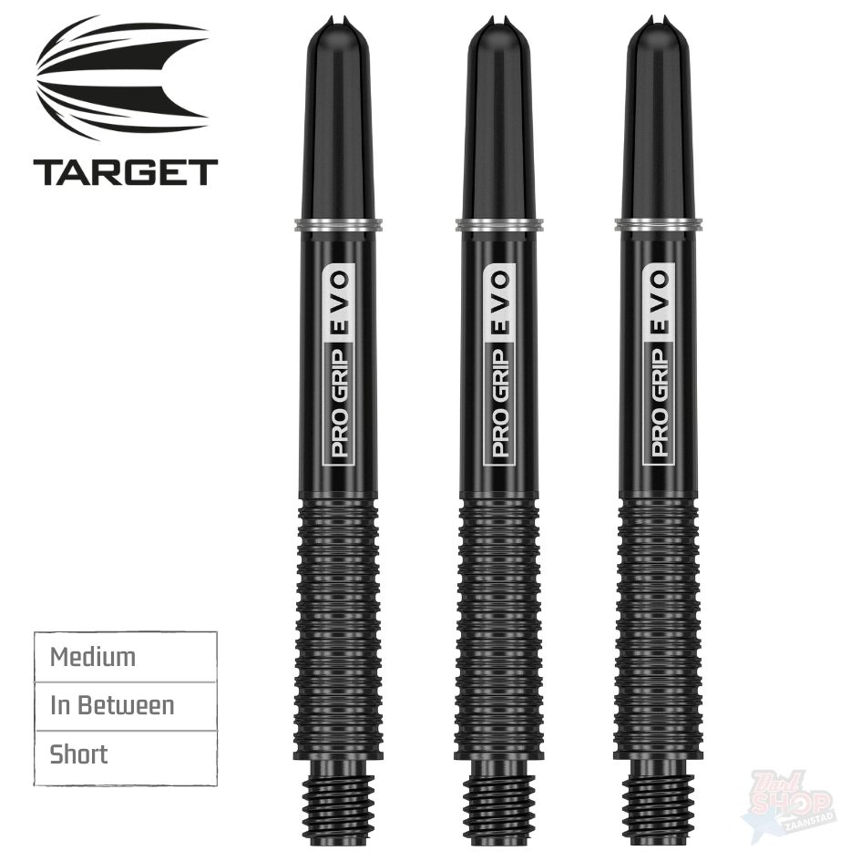 1.5in. 2ba White TARGET PRO GRIP Spinning Nylon Dart Shafts: 3 per set 1.5in. 2ba White TARGET PRO GRIP Spinning Nylon Dart Shafts: 3 per set