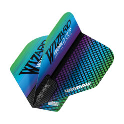 Alternative view of Winmau Prism Delta Flight Simon Whitlock Rainbow 6915.253