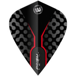 Winmau Prism Zeta Flight Kite Black Red 6907.105