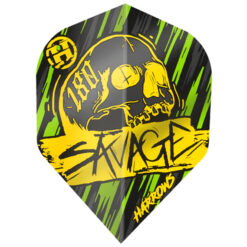 Harrows Savage Flight Yellow Green