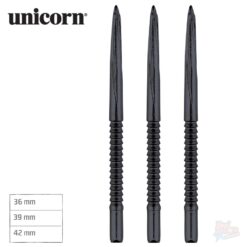 Unicorn Shark Fin Volute Points Black