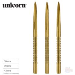 Unicorn Shark Fin Volute Points Gold