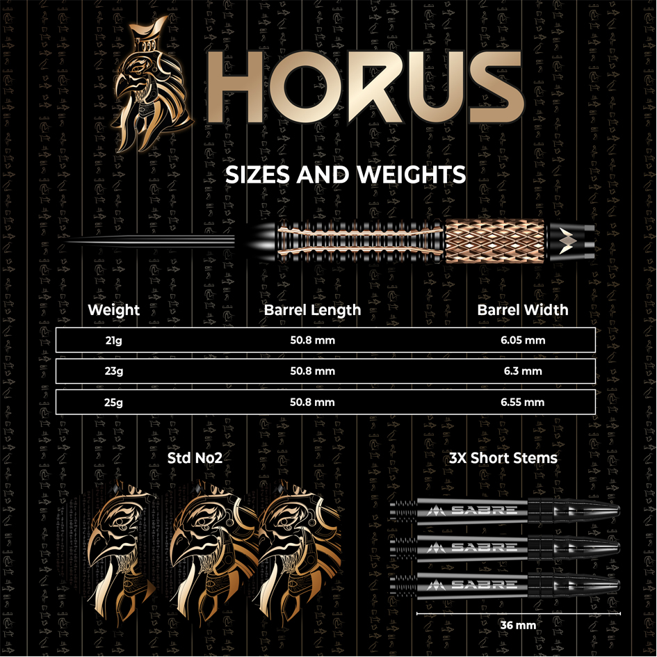Mission Horus Black Bronze Electro 97.5% Tungsten - Afbeelding 4