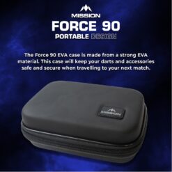 Alternative view of Mission Force 90 Eva Dart Case Large