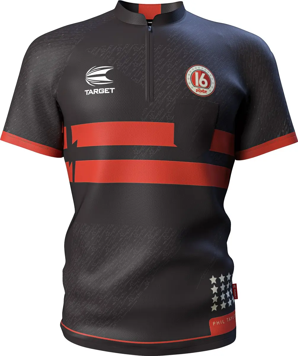 Target Coolplay Collarless Phil Taylor Shirt 2021 - Afbeelding 2