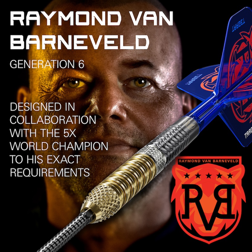 Target Swiss Raymond van Barneveld G6 95% Tungsten - Afbeelding 2