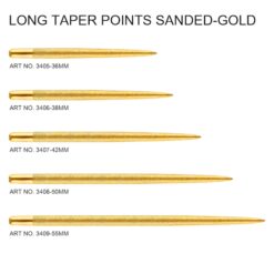 One80 Long Taper Point Gold
