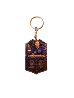 Ultimate Darts Card Sleutelhanger Raymond van Barneveld