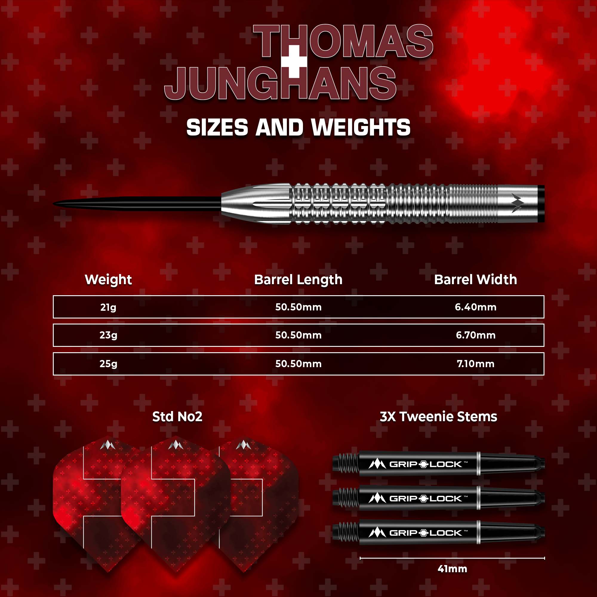 Mission Thomas Junghans 90% Tungtsen - Afbeelding 4