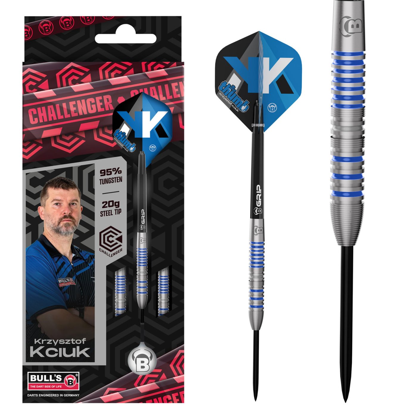 Bull's Challenger Krzysztof Kciuk 95% Tungsten