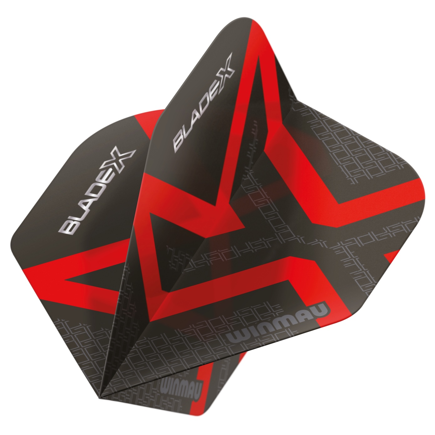 Winmau Blade X Prism Delta Flight Black Red - Afbeelding 2