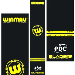 Alternative view of Winmau Pro Zone Essential PVC Dart Mat