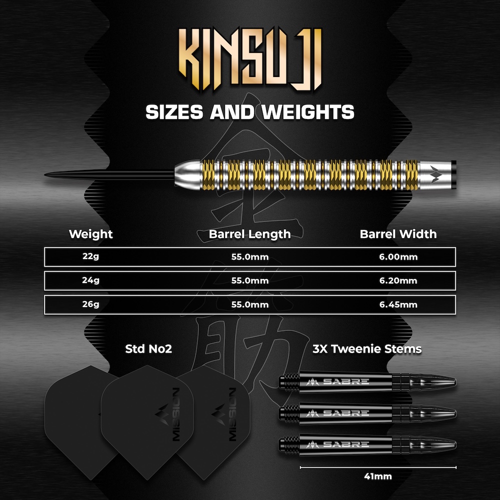 Mission Kinsuji 95% Tungtsen - Afbeelding 4