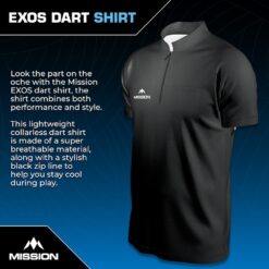 Alternative view of Mission EXOS Cool Dart Shirt Black