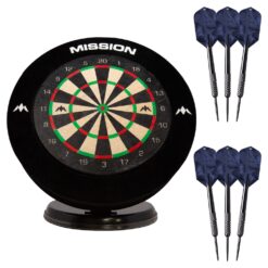 Mission Desktop Mini Dartboard 6 Inch