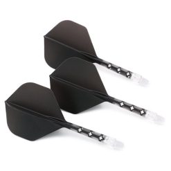 Cuesoul Rost T19 Integrated Dart Flights Standard Black