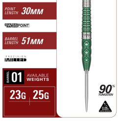 Alternative view of Target Japan Swiss Prime Series Motomu Sakai Xeno 90% Tungsten