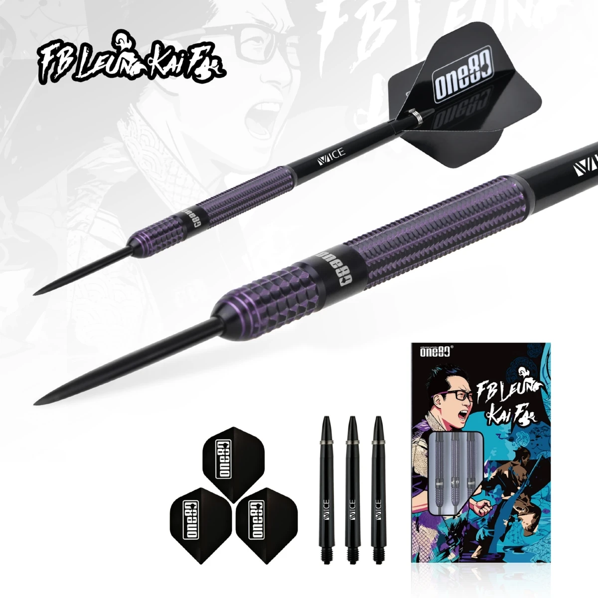 One80 FB Leung V3 90% Tungsten 22 Gram - Afbeelding 3