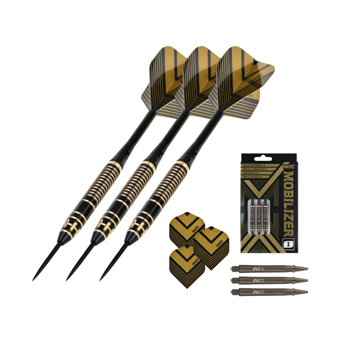 One80 Mobilizer 01 Brass Darts - Afbeelding 3