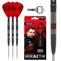 Alternative view of Red Dragon Jonny Clayton Hiraeth Switch Point 90% Tungsten