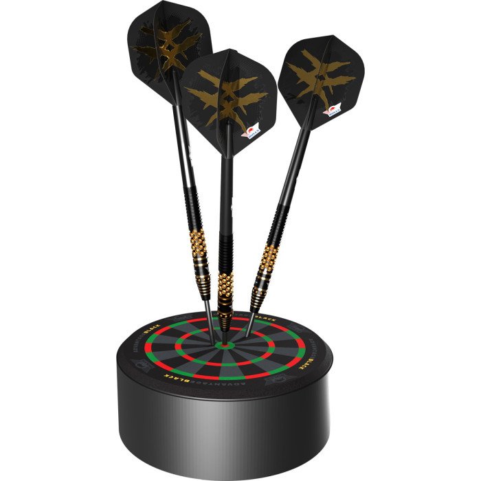 Bull's Advantage Black Mini Dartboard Display - Afbeelding 2