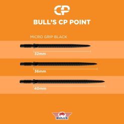 Bull's CP Micro Grip Point Black