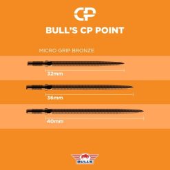 Bull's CP Micro Grip Point Bronze