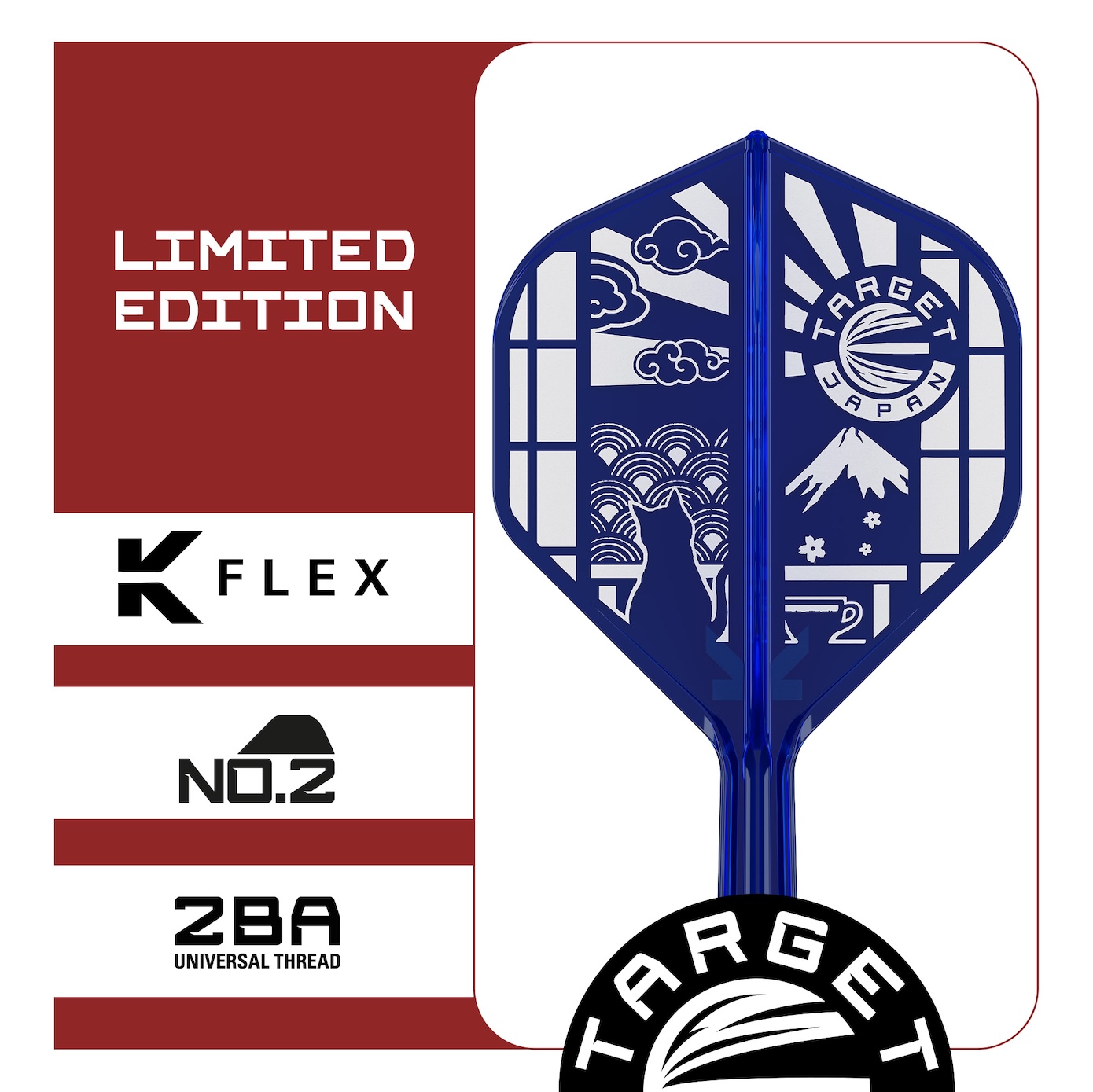 Target Japan K-Flex Flight Blue Limited Std.02 - Afbeelding 2