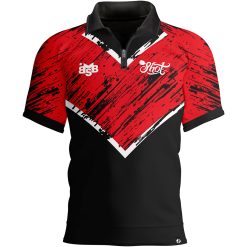 Shot Michael Smith Red Stripes Player Dart Shirt