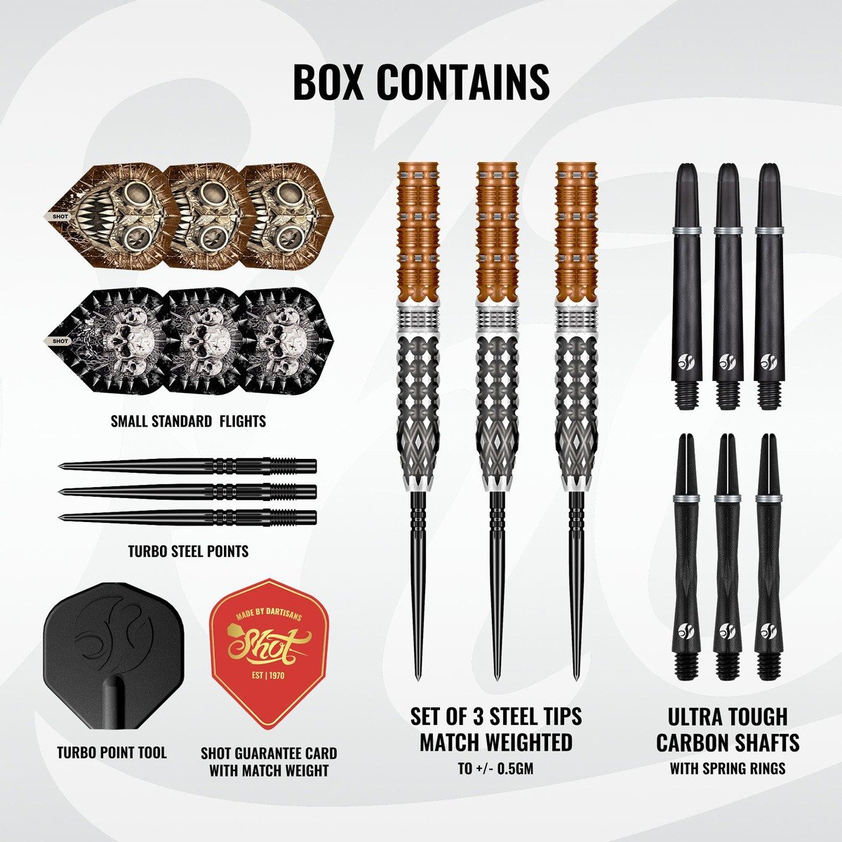 Shot Gnarly Gnasha Turbo Point 95% Tungsten - Afbeelding 6