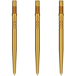 Shot Turbo Steel Tip Points Gold