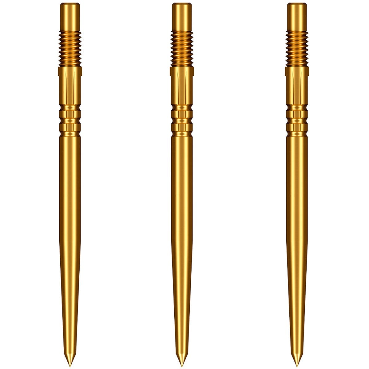 Shot Turbo Steel Tip Points Gold