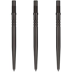 Shot Turbo Steel Tip Points Black