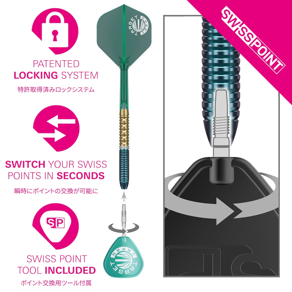 Target Japan Swiss Prime Series Zenith Tung Suk G2,5 90% Tungsten - Afbeelding 3