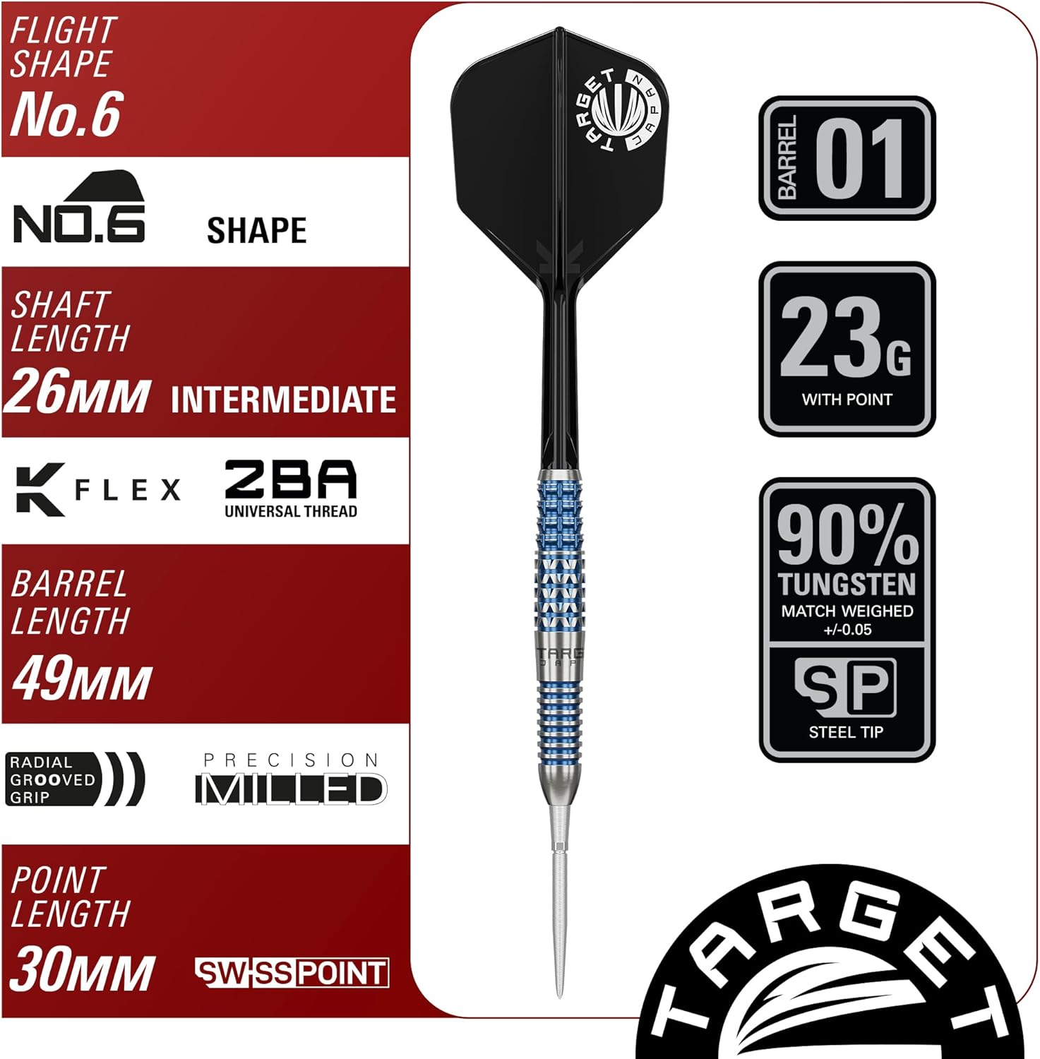 Target Japan SP Signature Series Toru Suzuki Sereno G2 95% Tungsten - Afbeelding 3