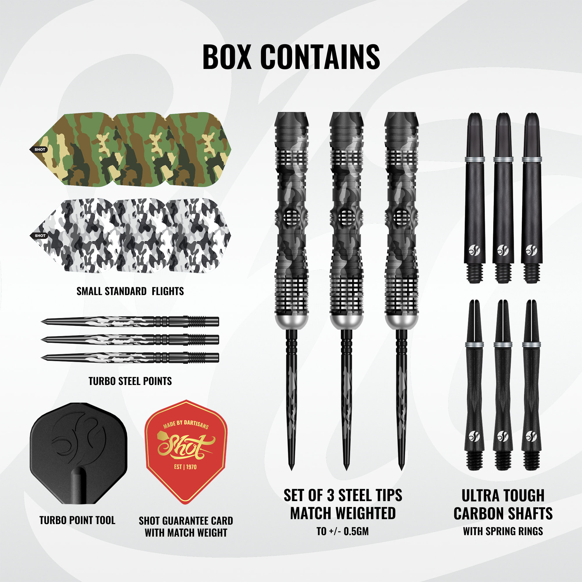 Shot Camo Longshot Turbo Point 95% Tungsten - Afbeelding 6