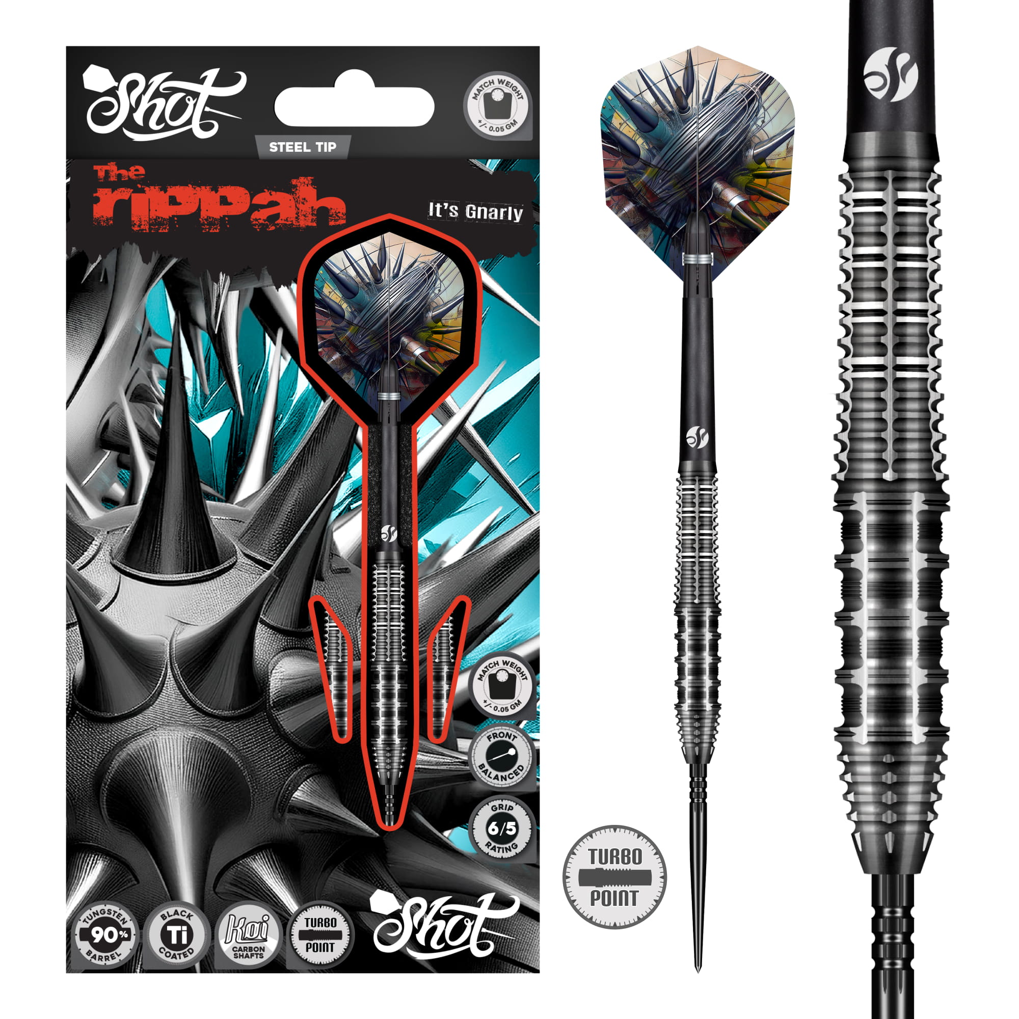 Shot Gnarly Rippah Turbo Point 90% Tungsten