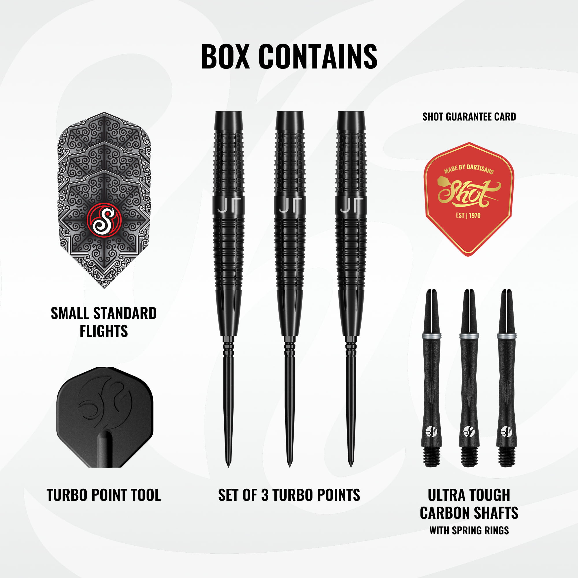 Shot Pro Series Jonny Tata Turbo Point 90% Tungsten - Afbeelding 3