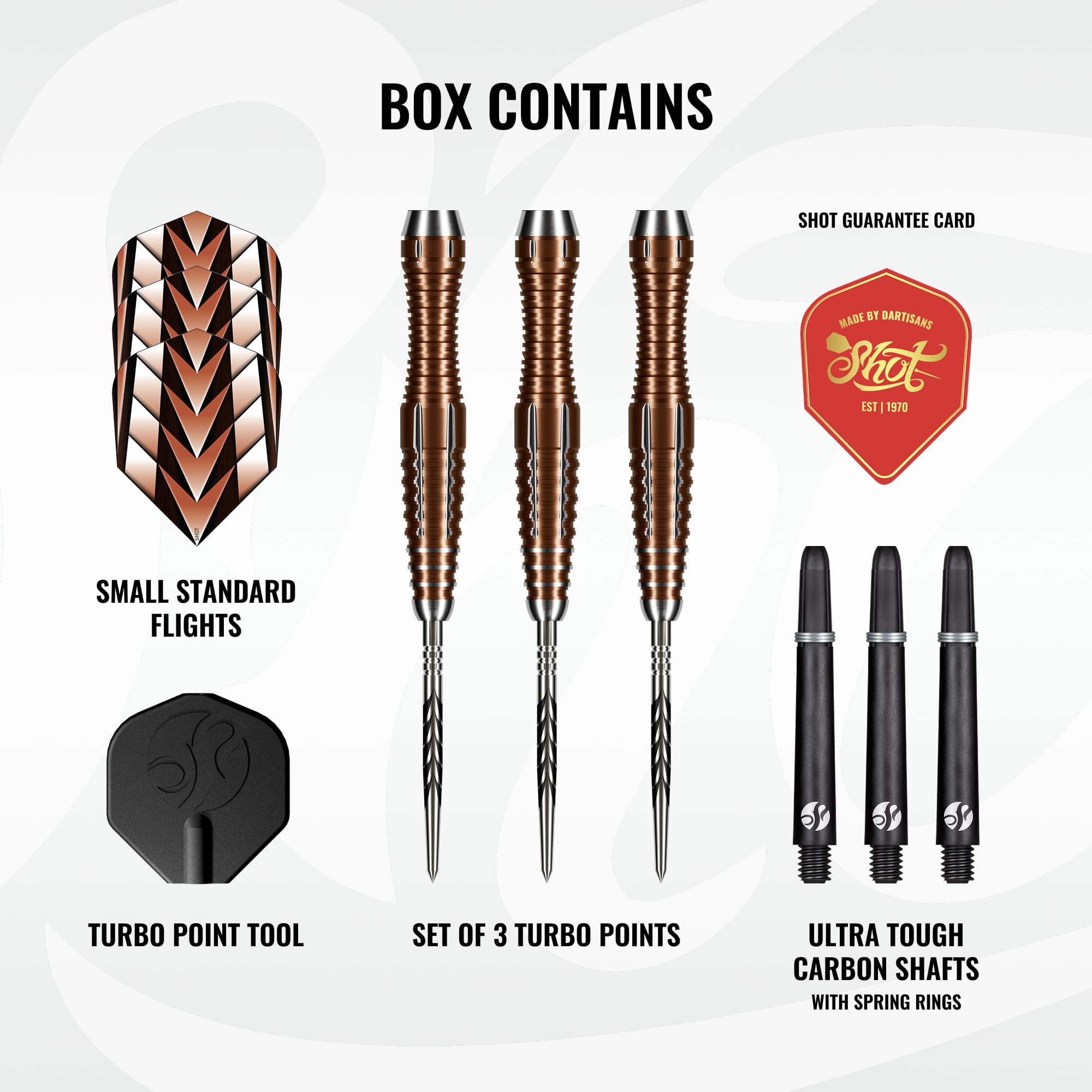 Shot Tribal Weapon I FW Turbo Point 90% Tungsten - Afbeelding 3