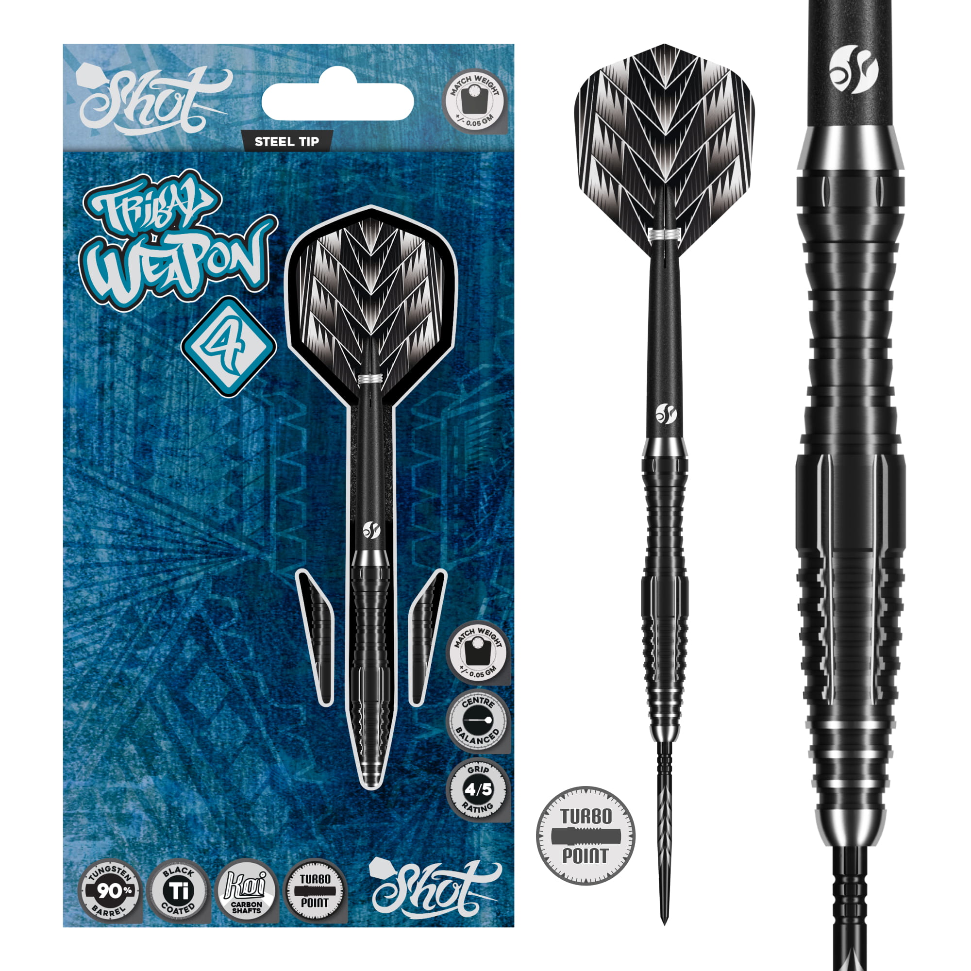 Shot Tribal Weapon 4 Turbo Point 90% Tungsten