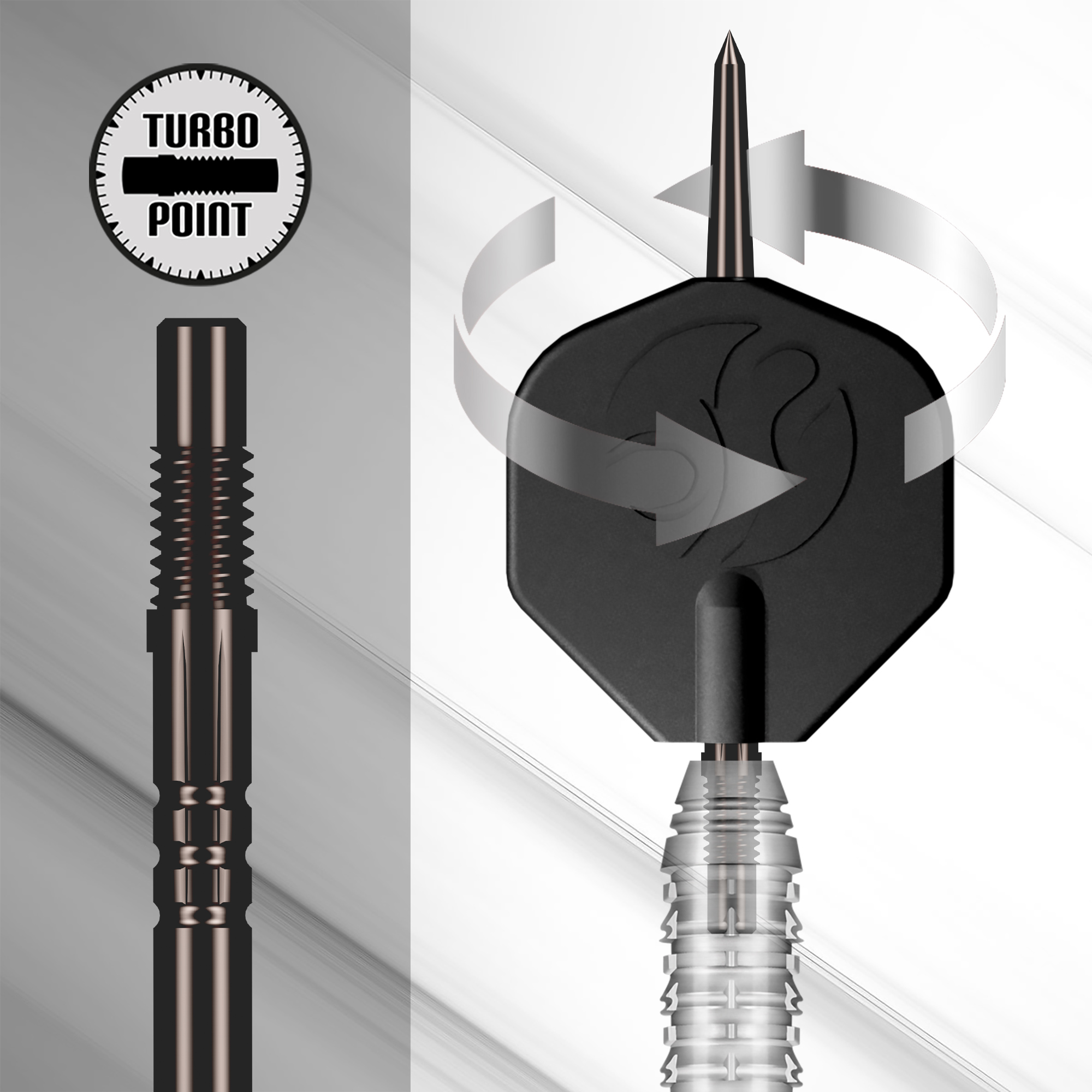 Shot Dart Shaft Spinner - Afbeelding 3