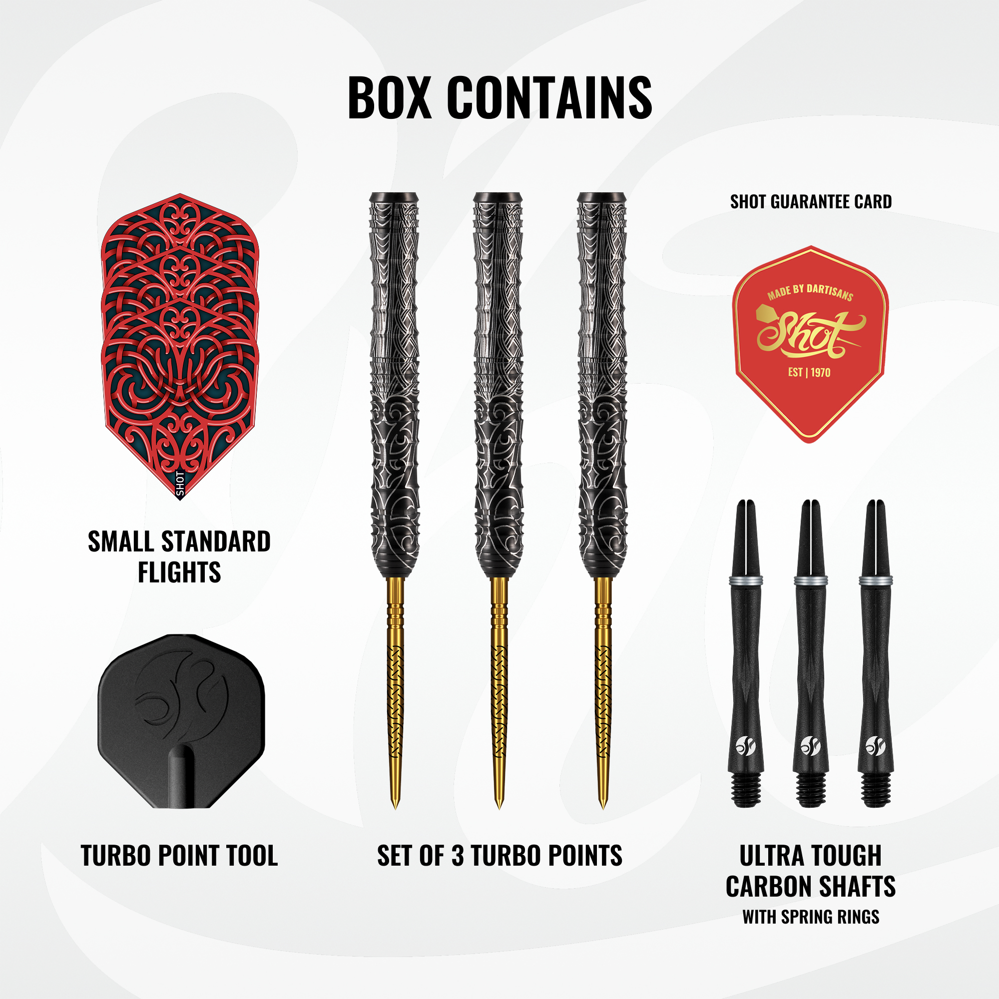 Shot Warrior Kapene Turbo Point 90% Tungsten - Afbeelding 3