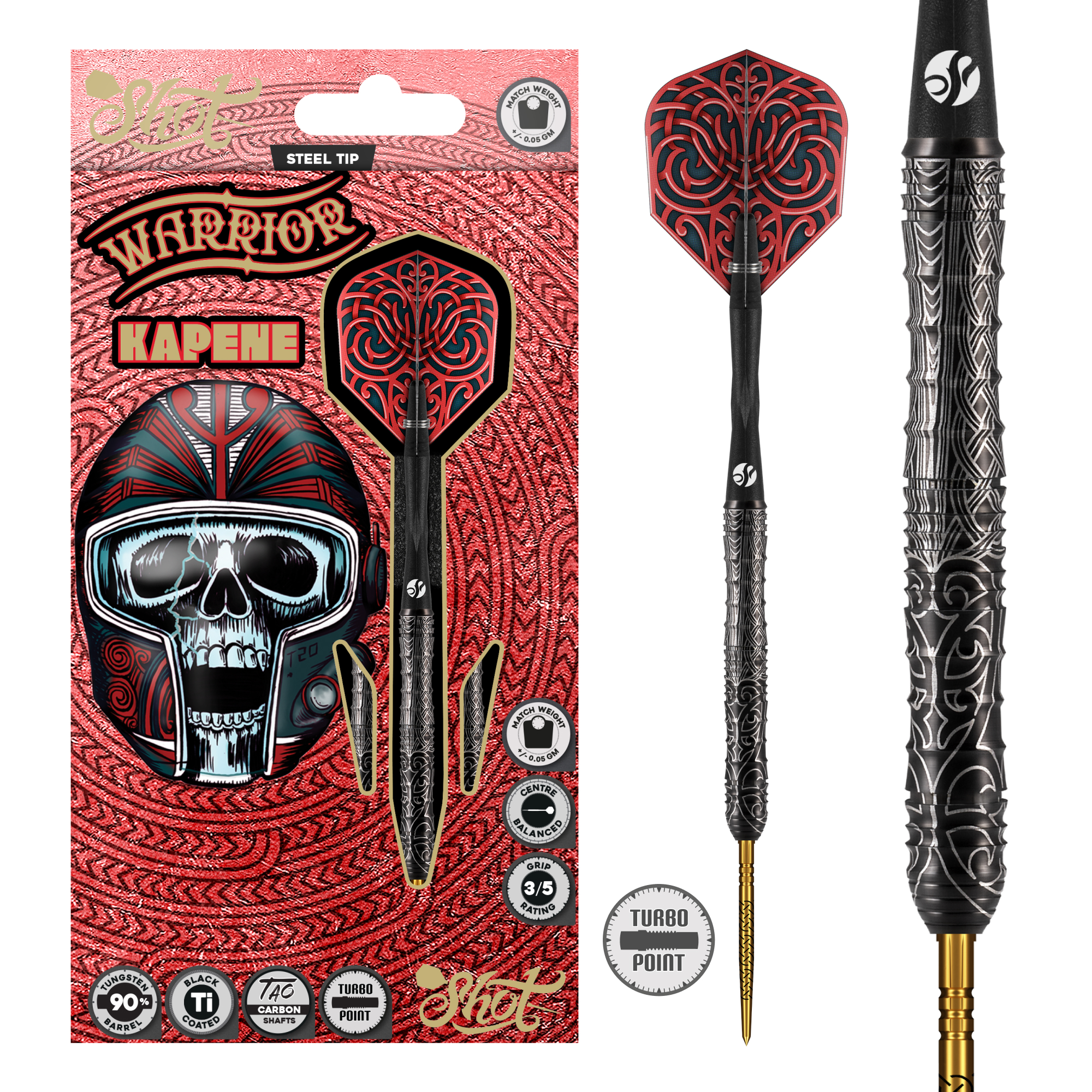 Shot Warrior Kapene Turbo Point 90% Tungsten